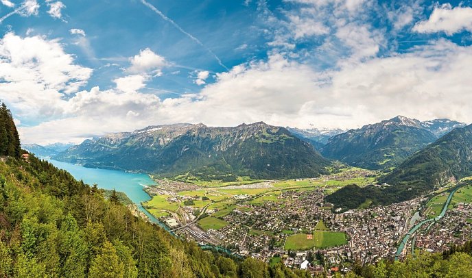 Die schönsten Berge der Schweizer Alpen - Interlaken