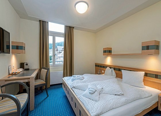 Victoria Lauberhorn Wengen, a Faern Collection Hotel - Wohnbeispiel Doppelzimmer Economy (Zimmercodierung DE1)