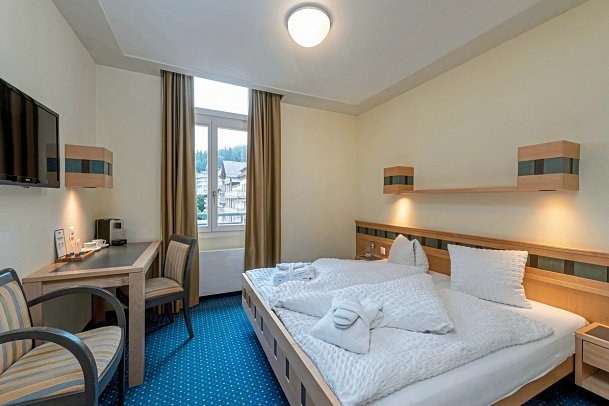 Victoria Lauberhorn Wengen, a Faern Collection Hotel - Wohnbeispiel Doppelzimmer Economy (Zimmercodierung DE1)