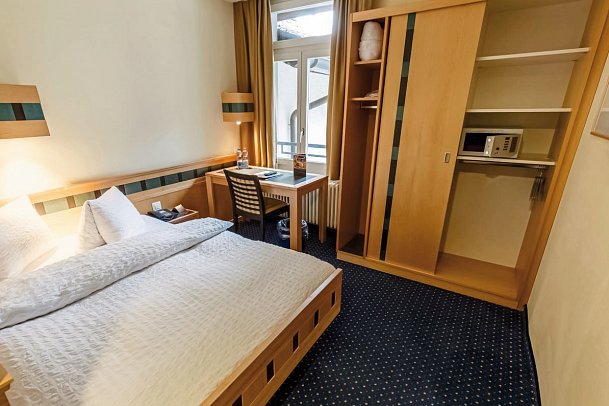 Victoria Lauberhorn Wengen, a Faern Collection Hotel - Wohnbeispiel Einzelzimmer Komfort (Zimmercodierung EF1)