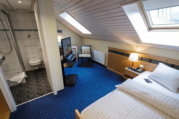 Victoria Lauberhorn Wengen, a Faern Collection Hotel - Wohnbeispiel Einzelzimmer Komfort (Zimmercodierung EF1)