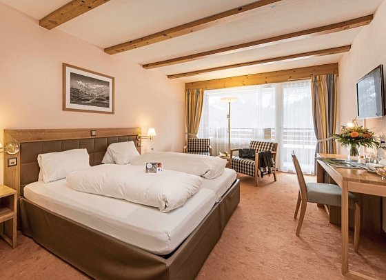 Sunstar Hotel Grindelwald - Wohnbeispiel Doppelzimmer Standard Eiger (Zimmercodierung DG2)
