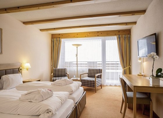 Sunstar Hotel Grindelwald - Wohnbeispiel Doppelzimmer Standard Eiger (Zimmercodierung DG2)