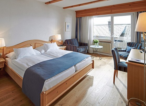 Hotel Bristol - Wohnbeispiel Doppelzimmer Südseite (Zimmercodierung DB1)
