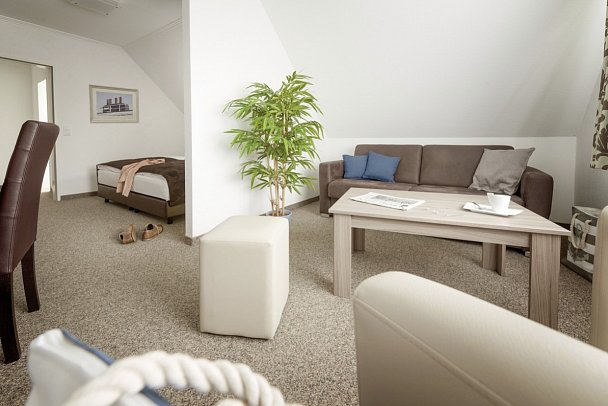 Cuxland Hotel - Wohnbeispiel Doppelzimmer (Zimmercodierung DB1)