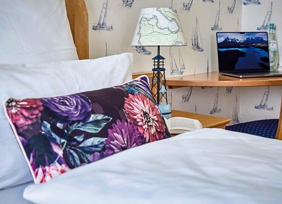 Inselhotel VierJahresZeiten - Wohnbeispiel Doppelzimmer (Zimmercodierung DB1)