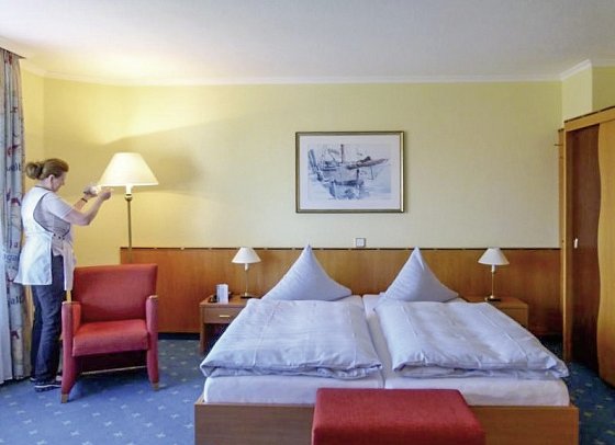 Hotel Kachelot - Wohnbeispiel Doppelzimmer (Zimmercodierung DB1)