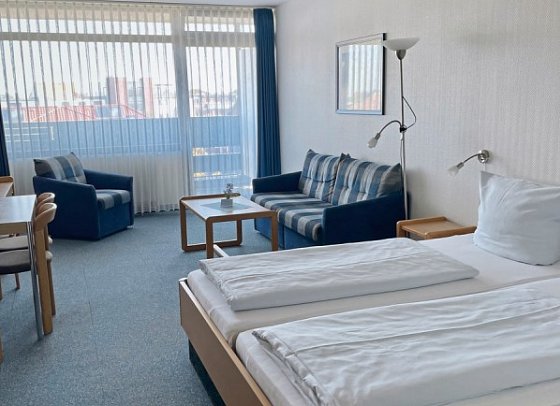 Aquantis Bensersiel Hotel & Ferienwohnungen - Wohnbeispiel Studio (Zimmercodierung SB1)