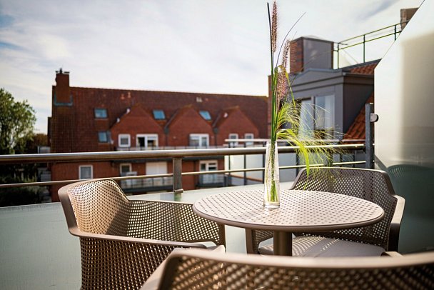 Hotel Atlantic Juist - Wohnbeispiel Appartement 2-Raum 36 qm (Zimmercodierung AB1)