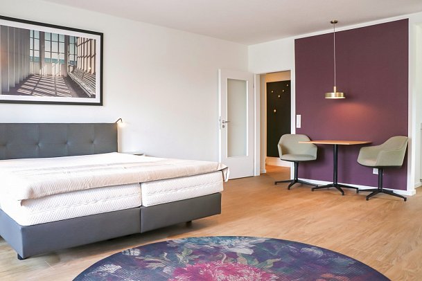 Upstalsboom Hotel Langeoog - Wohnbeispiel Doppelzimmer Klassik (Zimmercodierung DB1)