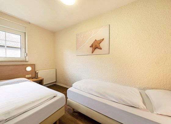 Center Parcs Park Nordseeküste - Wohnbeispiel Haus Premium (Zimmercodierungen BM1 & BM2)