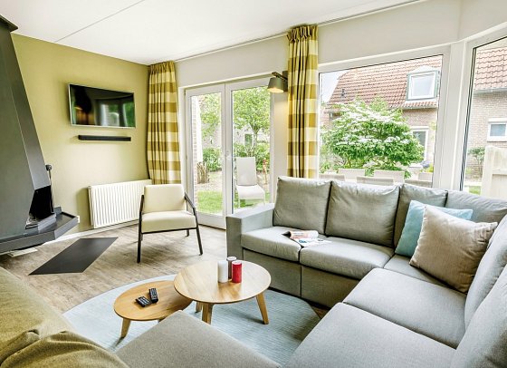 Center Parcs Park Nordseeküste - Wohnbeispiel Haus VIP (Zimmercodierungen BD1 & BD2)