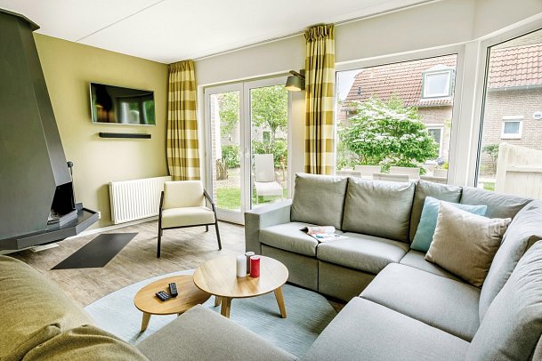 Center Parcs Park Nordseeküste - Wohnbeispiel Haus VIP (Zimmercodierungen BD1 & BD2)