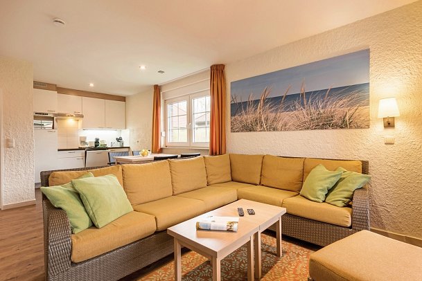 Center Parcs Park Nordseeküste - Wohnbeispiel Haus Premium (Zimmercodierungen BM1 & BM2)