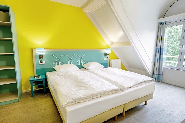 Center Parcs Park Nordseeküste - Wohnbeispiel Apt. New Comfort (Zimmercodierungen AB1, AB2, AB3 & AB4)