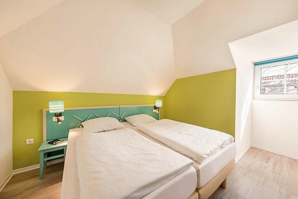 Center Parcs Park Nordseeküste - Wohnbeispiel Haus Comfort (Zimmercodierungen BB1 & BB2)