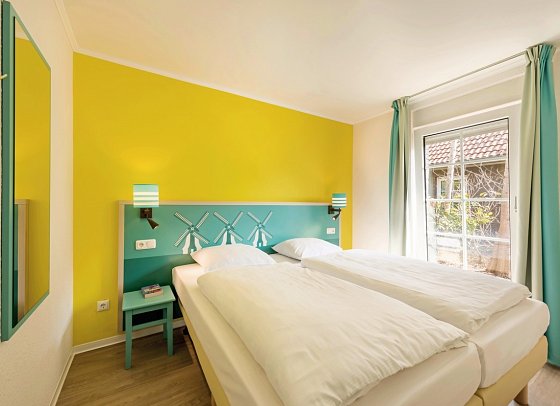 Center Parcs Park Nordseeküste - Wohnbeispiel Haus Comfort (Zimmercodierungen BB1 & BB2)