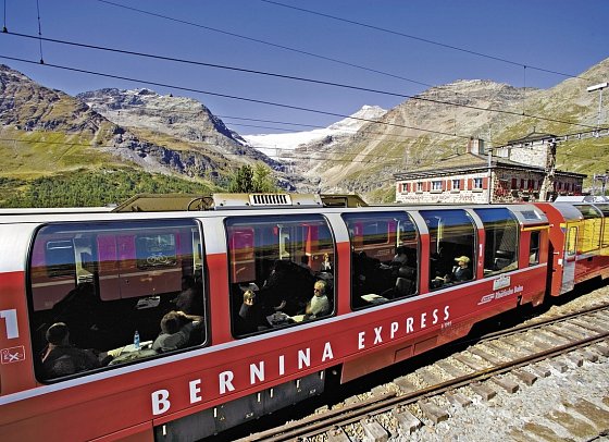 Bahnreise Alpenpanorama inkl. Glacier- und Bernina Express