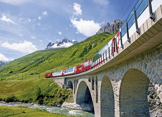 Bahnreise Alpenpanorama inkl. Glacier- und Bernina Express