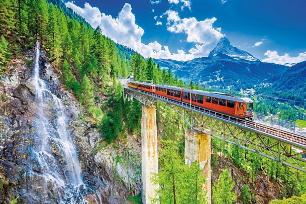 Bahnreise Alpenpanorama inkl. Glacier- und Bernina Express - Gornergrat Bahn