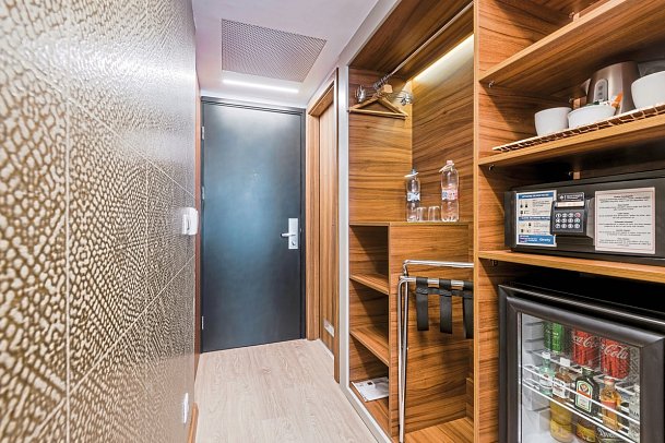 Charm Hotel Budapest - Wohnbeispiel Doppelzimmer Standard (Zimmercodierung DG1)