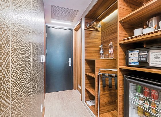 Charm Hotel Budapest - Wohnbeispiel Doppelzimmer Standard (Zimmercodierung DG1)