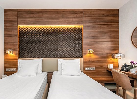 Charm Hotel Budapest - Wohnbeispiel Doppelzimmer Standard (Zimmercodierung DG1)