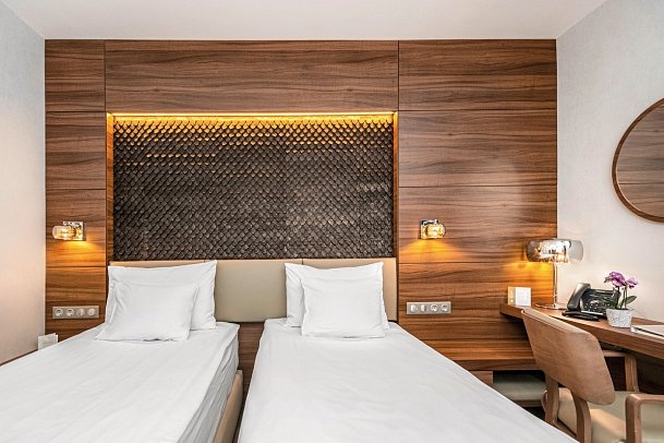 Charm Hotel Budapest - Wohnbeispiel Doppelzimmer Standard (Zimmercodierung DG1)