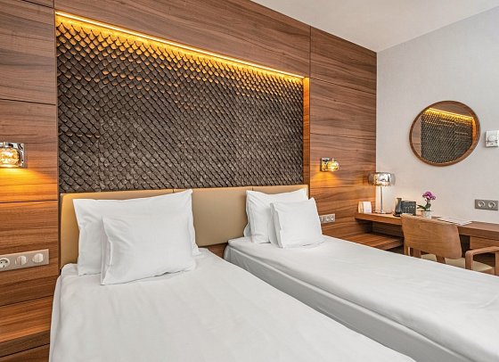 Charm Hotel Budapest - Wohnbeispiel Doppelzimmer Standard (Zimmercodierung DG1)
