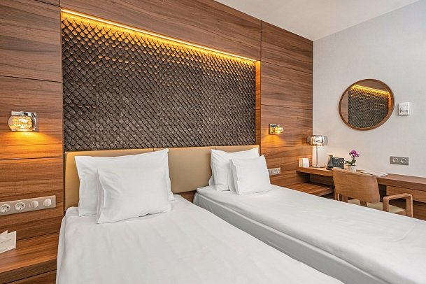 Charm Hotel Budapest - Wohnbeispiel Doppelzimmer Standard (Zimmercodierung DG1)