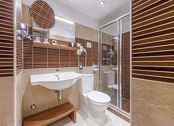 Charm Hotel Budapest - Wohnbeispiel Doppelzimmer Standard (Zimmercodierung DG1)