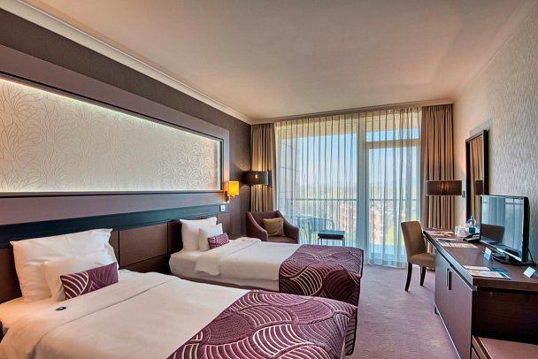 Aquaworld Resort Budapest - Wohnbeispiel Familienzimmer mit Verbindungstür (Zimmercodierung FV2)