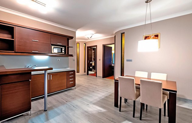 Aquaworld Resort Budapest - Wohnbeispiel Appartement (Zimmercodierung OB3)