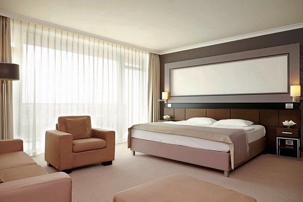 Aquaworld Resort Budapest - Wohnbeispiel Juniorsuite (Zimmercodierungen JB1 & JB2)