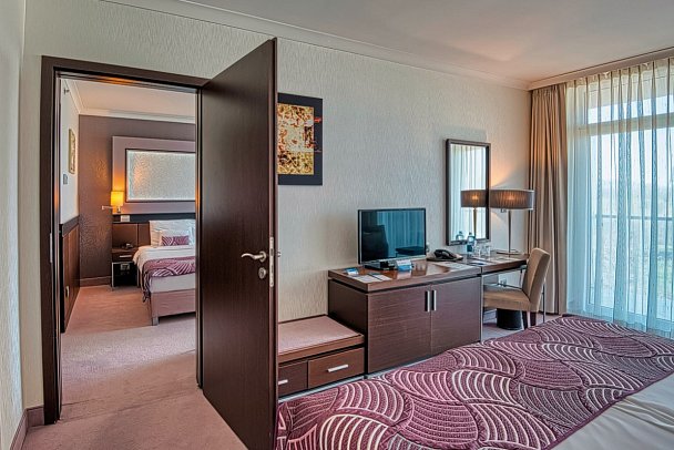 Aquaworld Resort Budapest - Wohnbeispiel Familienzimmer mit Verbindungstür (Zimmercodierung FV2)