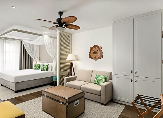 Mövenpick BalaLand Resort Lake Balaton - Wohnbeispiel Juniorsuite Standard (Zimmercodierung JG1)