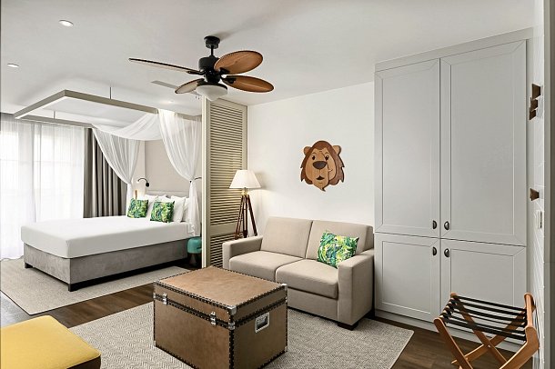 Mövenpick BalaLand Resort Lake Balaton - Wohnbeispiel Juniorsuite Standard (Zimmercodierung JG1)