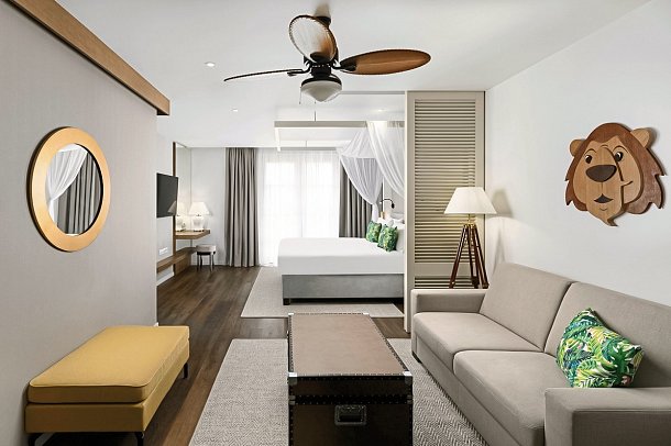 Mövenpick BalaLand Resort Lake Balaton - Wohnbeispiel Juniorsuite Standard (Zimmercodierung JG1)