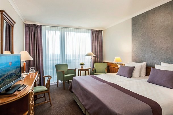 Ensana Thermal Hévíz Health Spa Hotel - Wohnbeispiel Doppelzimmer Superior (Zimmercodierungen DS1 & DS3)