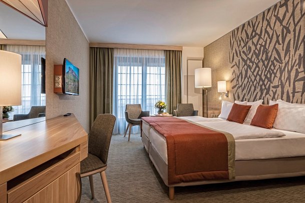 Ensana Thermal Aqua Health Spa Hotel - Wohnbeispiel Doppelzimmer Superior (Zimmercodierungen DS1 & DS3)