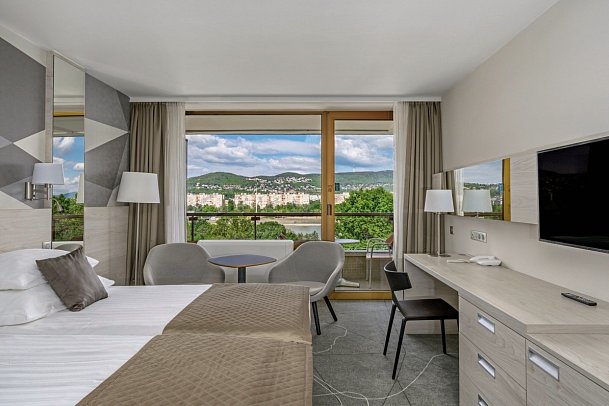 Ensana Thermal Margaret Island - Wohnbeispiel Doppelzimmer Premium Thermal Margaret Isand (Zimmercodierungen DM2 & DM3)