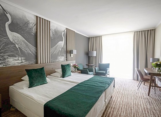 Thermal Hotel Visegrad - Wohnbeispiel Doppelzimmer Parkseite (Zimmercodierungen DP1, DB4, DB5, DC1 & FB9)