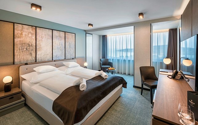 Hunguest Hotel Bál Resort - Wohnbeispiel Familienzimmer (Zimmercodierung FB1)