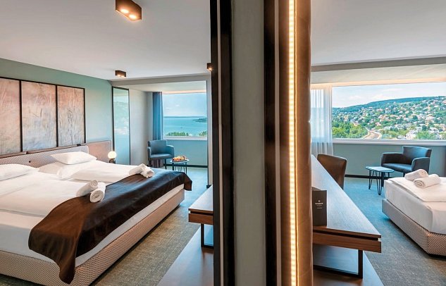 Hunguest Hotel Bál Resort - Wohnbeispiel Familienzimmer (Zimmercodierung FB1)