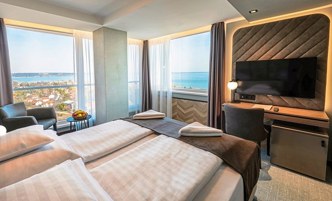 Hunguest Hotel Bál Resort - Wohnbeispiel Doppelzimmer Premium (Zimmercodierungen DM1, DM2 & DM3)