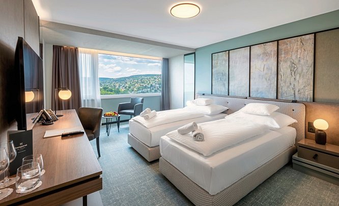 Hunguest Hotel Bál Resort - Wohnbeispiel Familienzimmer (Zimmercodierung FB1)