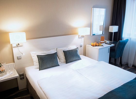 Hotel Azur - Wohnbeispiel Studio Superior (Zimmercodierung SS1)