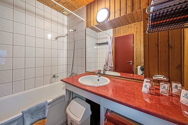 Club Tihany Bungalók - Wohnbeispiel Atrium Bungalow (Zimmercodierung BB2)