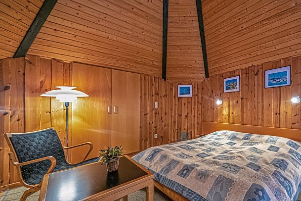 Club Tihany Bungalók - Wohnbeispiel Atrium Bungalow (Zimmercodierung BB2)