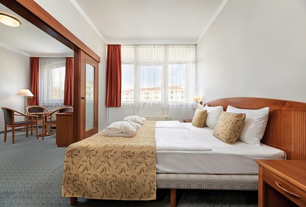 Karos Spa - Wohnbeispiel Appartement 1 Schlafzimmer (Zimmercodierung AB1)